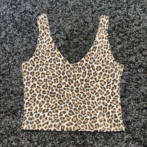 Leopard Print Women's Top